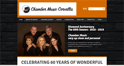 Desktop Screenshot of chambermusiccorvallis.org